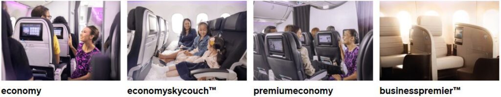 Booking Classes on Air New Zealand 