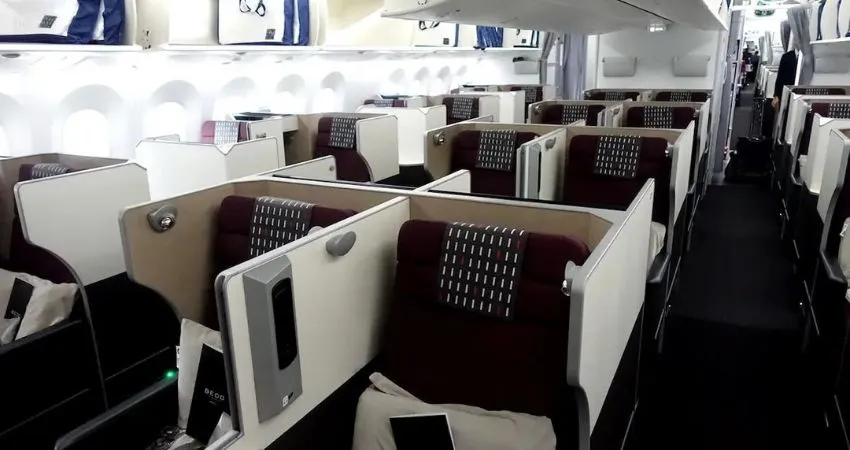 Japan Airlines Seat Upgrade